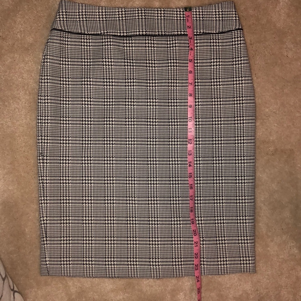 Black and white skirt